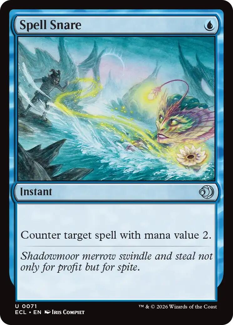 Spell Snare ECL - 71 NM Lorwyn Eclipsed Magic