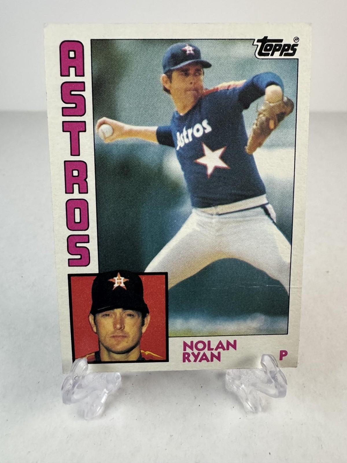 1984 Topps #470 Nolan Ryan