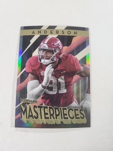 2022 Bowman's Best University - Bowman Masterpieces #BM-10 Will Anderson (RC) - Picture 1 of 2
