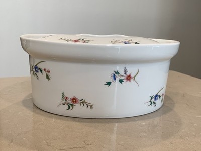 BIA Cordon Bleu 1.5 Quart Freida Collection Floral Covered Oval Casserole w Lid