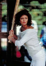 Bull Durham Susan Sarandon Holds Baseball Bat  4x6 PHOTO PRINT