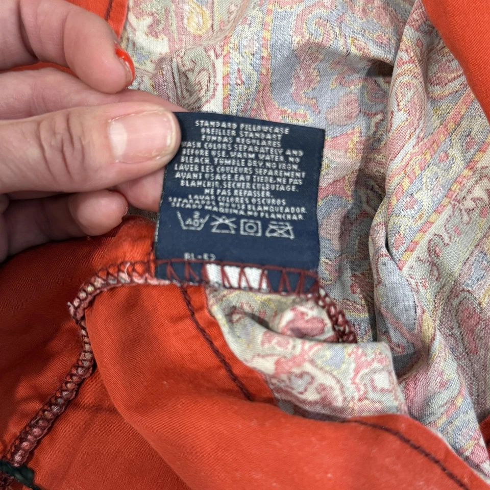 Funda de Almohada Ralph Lauren Galahad Ginebra Aragón Cachemira Hecha en Italia EE. UU. Foto 4 de 4