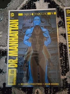 Before Watchmen Dr. Manhattan #1 2 4  Lot Adam Hughes 