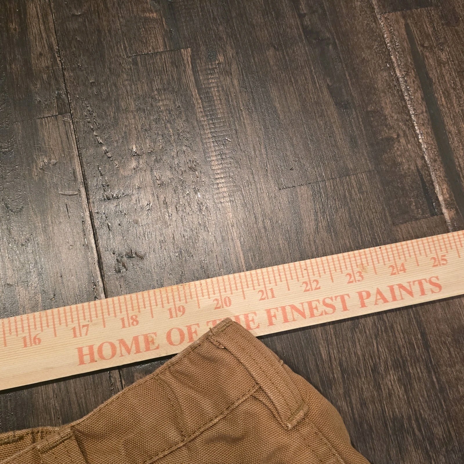 Carhartt Short Brown Insulated Double Knee Work Pants Size XL Short Thinsulate thumbnail 6