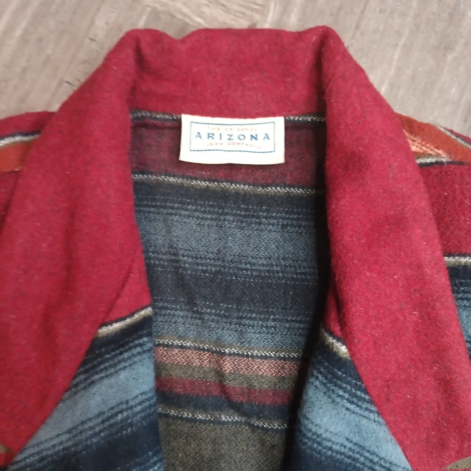 Chaqueta Blazer Arizona De Colección Para Mujer M Mezcla de Lana Suroeste Manta Azteca EE. UU. Foto 4 de 4