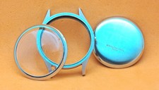 Ricambi  Cassa Cronografo Landeron NOS Vintage con Plexiglass (A)