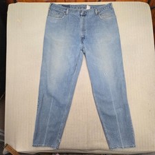 Vintage Levis 560 Jeans Mens 42x32 Blue Denim Relaxed Baggy Tapered Leg USA Made