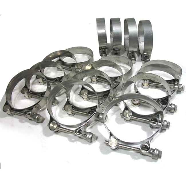 8Pc Turbo Intercooler Chrome Piping Kit With Red Couplers And Tbolt Clamps Vw Foto 4 de 4