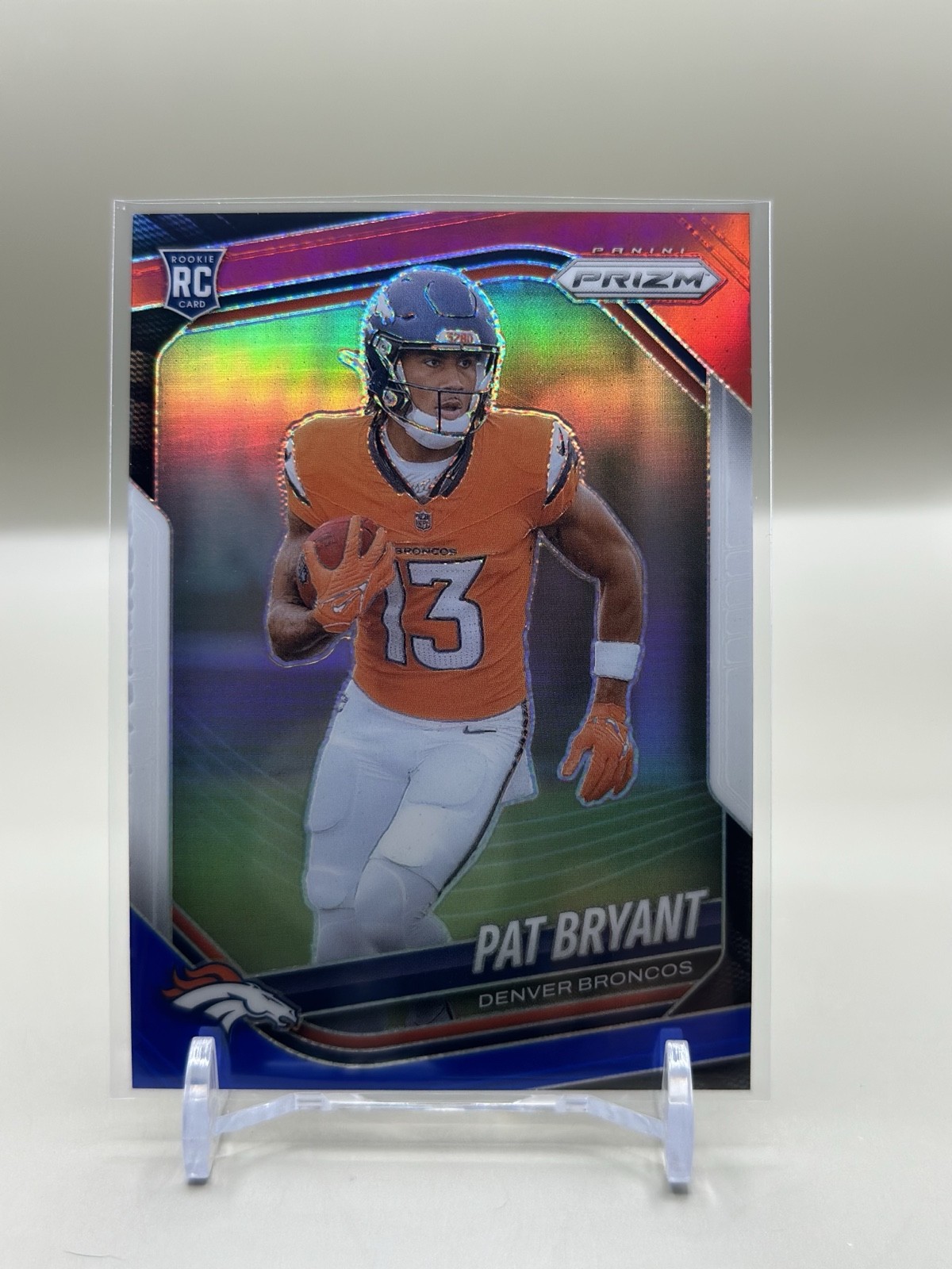 2025 Panini Prizm - Rookies Pat Bryant #366 Red White & Blue Prizm (RC)