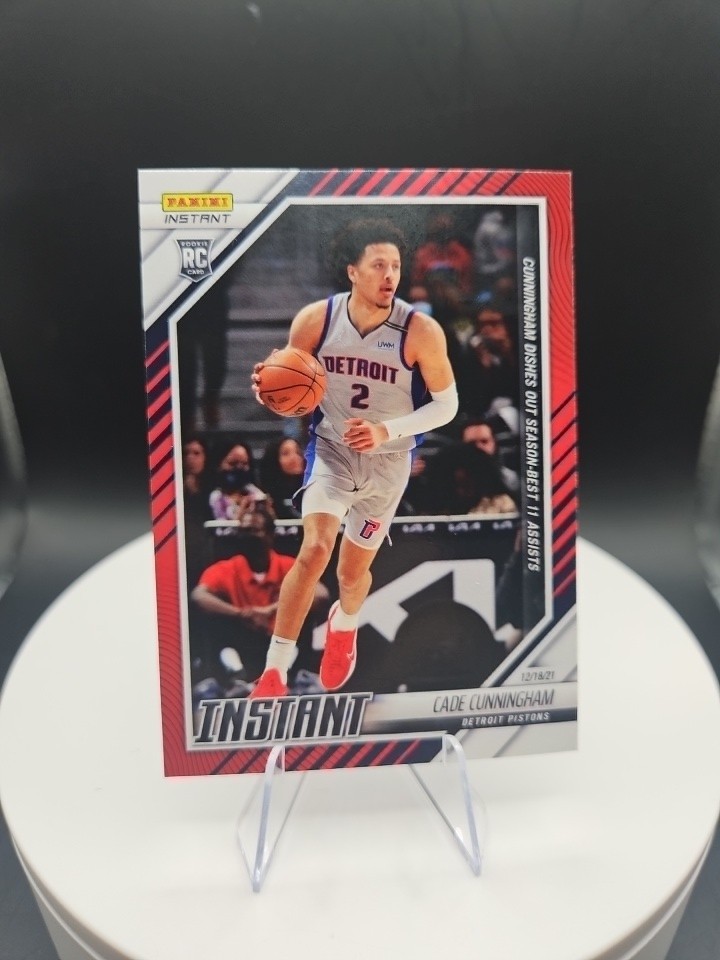 2021-22 Panini Instant RED Rookie Card #65 Cade Cunningham 39/99
