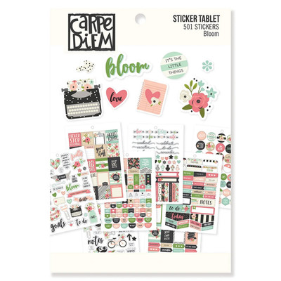 Carpe Diem A5 Planner Sticker Book - Bloom