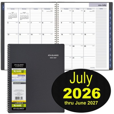 At-A-Glance 2026-2027 AYC470-45 Academic Monthly Planner, 8-1/2 x 11''