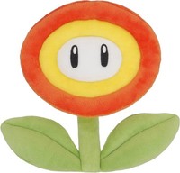 "Little Buddy Super Mario Bros Fire Flower 6\" PlüSchtier - Neu"