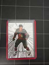 Donovan Sebrango Silver Outburst Young Guns #229 Rookie - 2025-26 Upper Deck