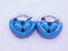 1/4 28 UNF 3A THREAD RING GAGES .25 .250 .2500 GO NO GO P.D.'S = .2268 & .2243