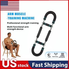 Twister Arm Trainer Adjustable Power Twister Bar Chest Shoulder Workout US STOCK