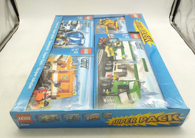 LEGO 66256 Super Pack 7242 7733 7990 7991 MISB NEW GOOD City Town RARE