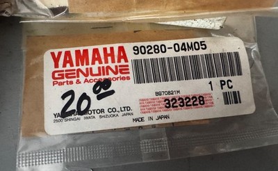OEM YAMAHA OUTBOARD MOTOR WOODRUFF KEY 90280-04M05-00