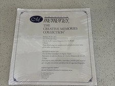 Creative Memories 12x12 Black Album Pages Refill RCM-12FC Family Tree Chart 5 Pg