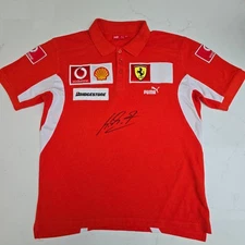 Michael Schumacher SIGNED F1 team shirt jersey - CAP - helmet - RARE Autograph