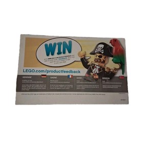 Lego Pirates 70410 - Soldiers Outpost - Instruction Manual Only