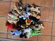Vintage TY Beanie Babies Lot of 20  Original Swing Tags  1990s Animals