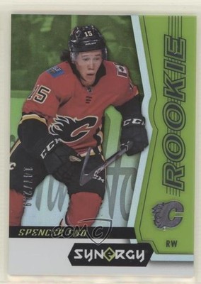 2018-19 Upper Deck Synergy Rookies Green 147/299 Tier 1 Spencer Foo #55 0a4