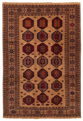 Traditional Vintage Hand-Knotted Oriental Carpet 6'6'' x 9'2'' Wool Area Rug