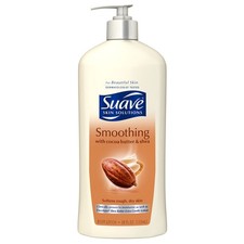 Suave Skin Solutions Body Lotion, Cocoa Butter  Shea, 18 oz Presentation Va...