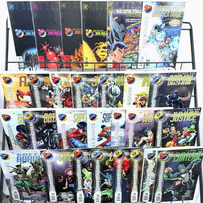 DC One Million 1-4 80 Page Giant & 23 Crossovers Lot Batman Superman Flash