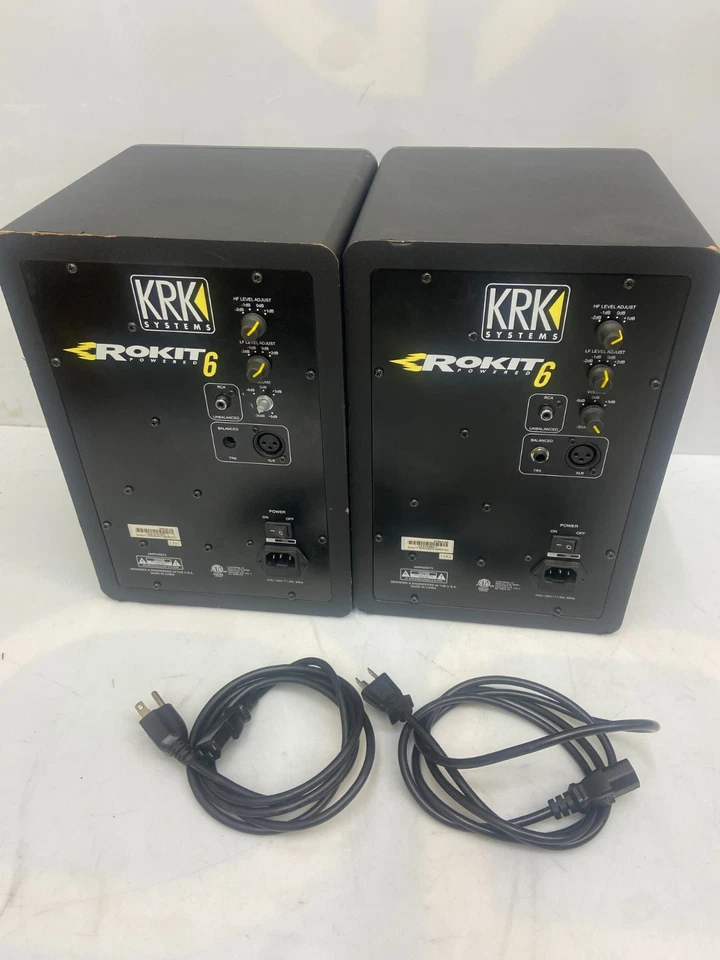 KRK Rokit 6 G3 RP6G3-NA 6" 73W Powered Studio Monitor Speaker Pair - Image 2 of 2
