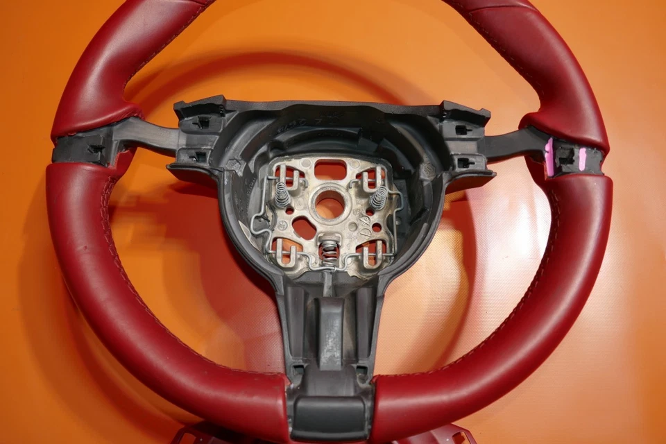 Volante PORSCHE 911 TURBO 2009 2010 2011 2012 2013 ROJO 997 BOXSTER OEM Foto 4 de 4