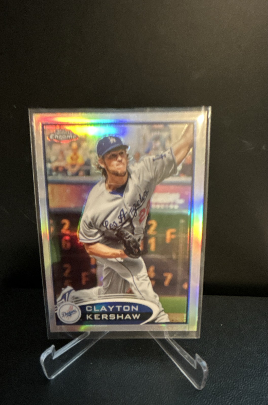 2012 Topps Chrome - Clayton Kershaw #112 Refractor Dodgers