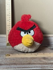Rovio Angry Birds Red Bird Plush 5" Stuffed Toy No Sound by Commonwealth 2010