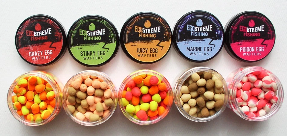 Method Feeder Hook-Baits, Crazy Egg Wafters, viele Sorten - Bild 1 von 1