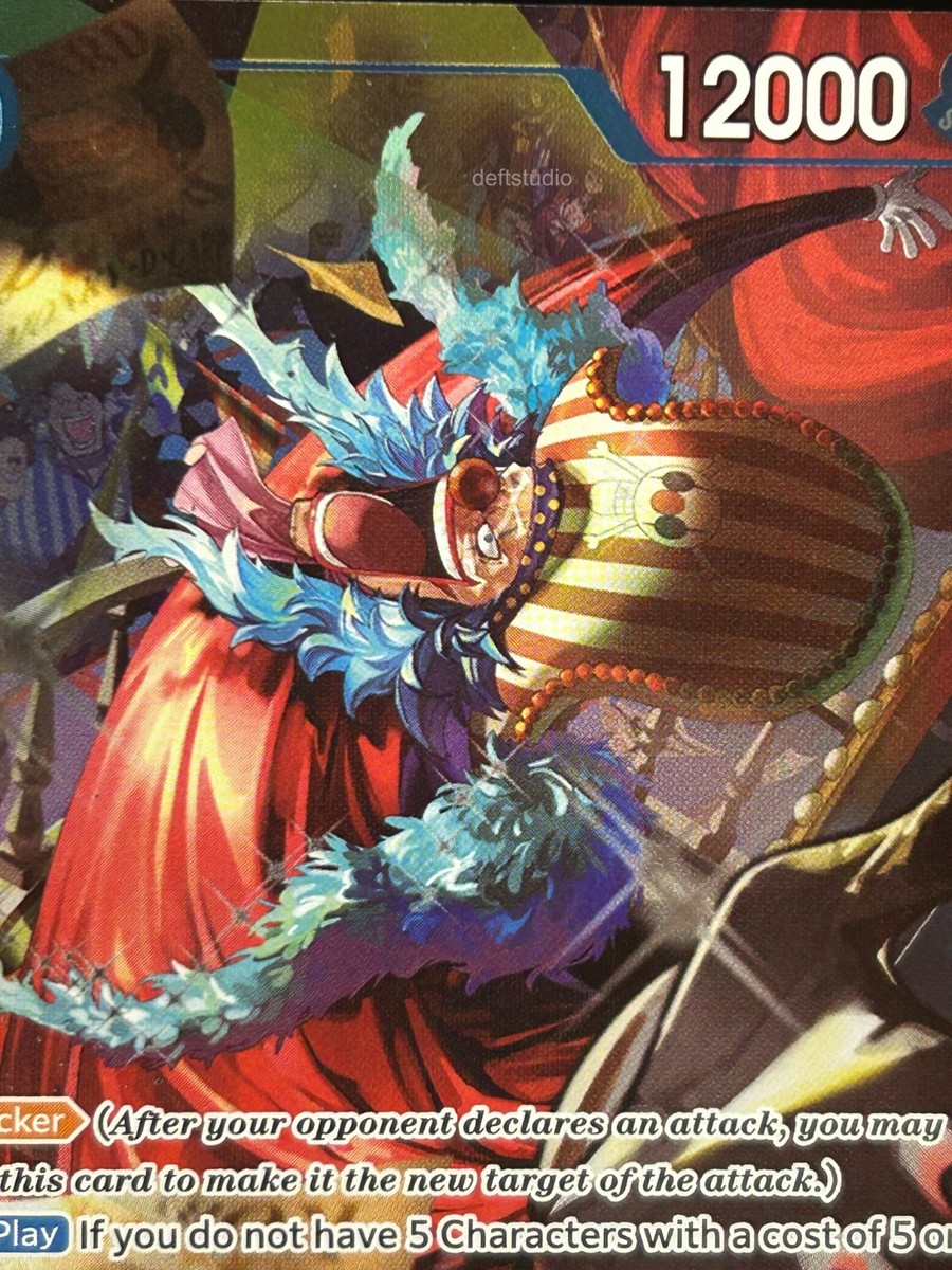 Buggy • P-098 Alt Art Foil Stamp Event Pack Promo One Piece TCG LP
