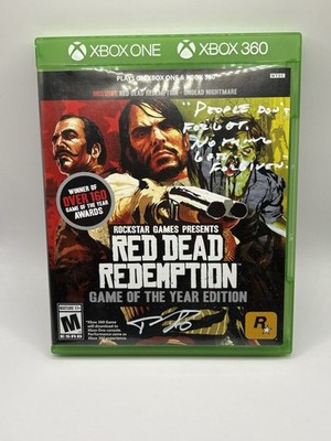 Red Dead Redemption: Game of the Year Edition Signed/Quoted By  Rob Wiethoff JSA