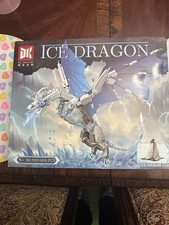 Ice Dragon DK Building Blocks Model Kit Creative DIY Display Bricks 7070 1060