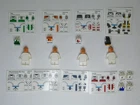 Lego Star Wars Thick Fig Decal sheet! - 4 Real Minifigures + 8 Custom Decals!