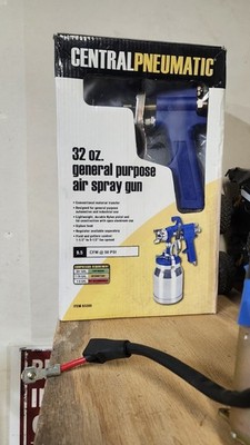 BRAND NEW!! Central Pneumatic Paint Spray Gun 32oz Professional