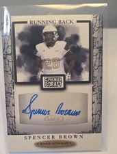 2021 Sage Premier Draft - Autographs Spencer Brown #A131 (AU, RC)