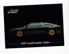 1992 All-sports Exotic Dreams 1984 Lamborghini Jalpa 7 1992 All-sports Exotic Dreams 1984 Lamborghini Jalpa 7