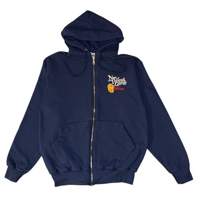 Vintage New Found Glory Hoodie Gr. L Navy Zip Up 2004 Tour Catalyst Rock Band