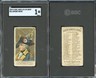 1888 N76 W. Duke Sons & Co Great Americans ~ Gen. Anthony Wa