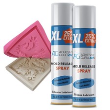 Silicone Mold Release Spray 2x16.9 fl oz / 500ml Release Agent for Epoxy