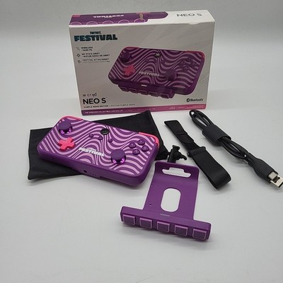 CRKD NEO S Controller Purple Wave for Nintendo Switch, PC, Mobile, Smart TV (For