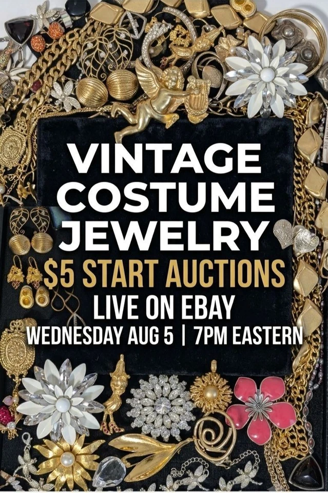 Vintage Costume Jewelry - $5 START Estate Finds!
