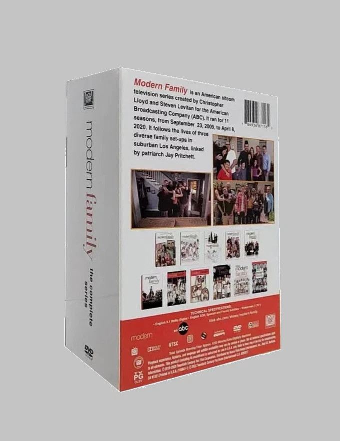 Modern Family The Complete Series 2020 DVD for sale online | eBay
