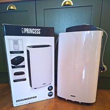 Princess 16L/Day Dehumidifier 3.7L Tank 260W 24hr Timer Humidistat