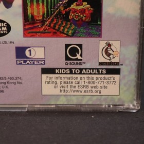 Nights Into Dreams Sega Saturn Not For Resale Version With Manual Untested